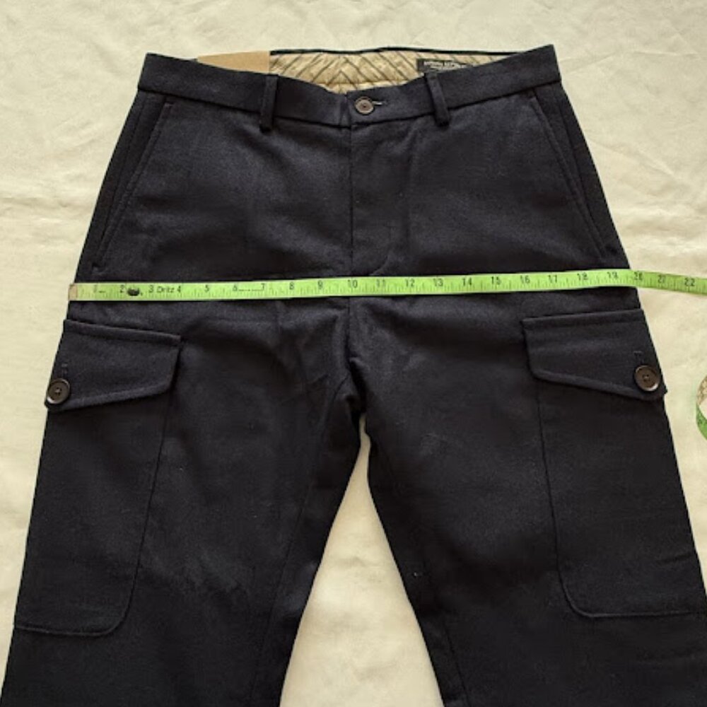 Vintage Banana Republic Men's Straight Wool Pants - Picture 11 of 16